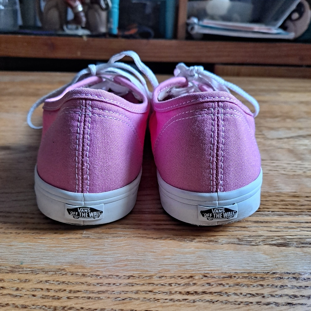 Pink Authentic Vans - Picture 5 of 8